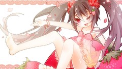 Red eyes lolicon twintails