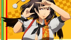 Red eyes long hair anime girls touhou shameimaru aya