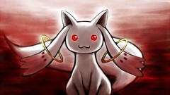 Red eyes mahou shoujo madoka magica