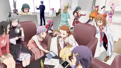 Red eyes Producer blondes blue hair long hair brunettes short 