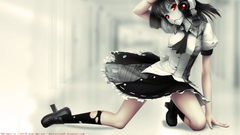 Red eyes shameimaru aya