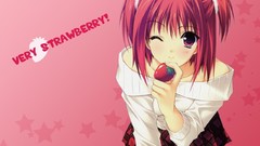 Red eyes short hair suzuhira hiro