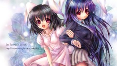 Red eyes touhou animal ears reisen udongein inaba inaba tewi 