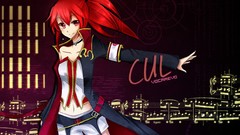 Red eyes vocaloid redheads Cul