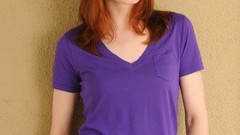 Red eyes woman faces Actress freckles redheads portraits 