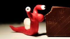 Red eyes worms funny