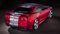 Red flash TV shows chevrolet camaro muscle cars Amercan cars