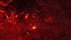Red galaxies outer space