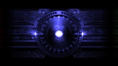 red Green blue circuits circle digital art collage artwork rgb