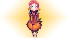 Red headphones Anime tie blush blue eyes aquarion evol redheads 