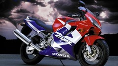 Red Honda honda cbr motorbikes