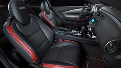 Red interior flash TV shows chevrolet camaro