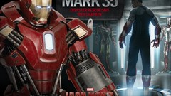 Red Iron Man armor robert downey jr iron man 3