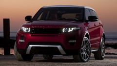Red Land Rover Range Rover doors Range Rover Evoque