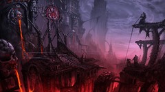 Red lava artwork MAGMA fantasy art
