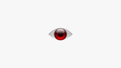 Red light white eye