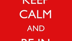 Red love Simple Background Keep Calm and