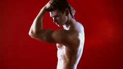 Red Men male models muscular