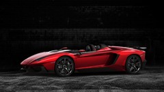 Red Metallic Lamborghini vehicles concept art Supercars 