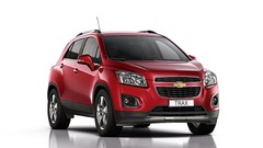 Red mini SUV Chevrolet