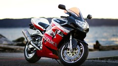 Red Motorcycles tuning wheels Speed Engines Suzuki vehicles 