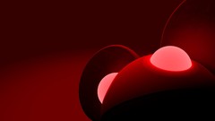 Red Music deadmau5 minimalistic