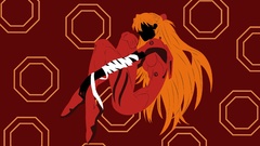 Red neon genesis evangelion