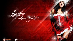 Red new year Christmas Santa outfit