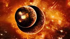 Red planets fire Asteroids