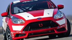 Red race cars concept art ford focus