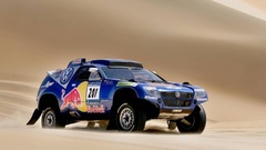 Red race one Last Touareg Bull high