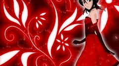 Red red dress bleach kuchiki rukia