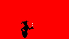 Red shadows Simple Background