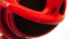 Red siberia headsets steelseries