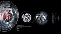 Red silver machinery science fiction