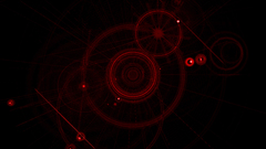 Red Space Radar by