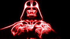 Red star wars Darth Vader flare