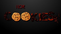 Red text chocolate gray