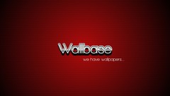 Red text digital art Wallbase