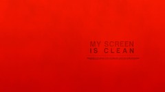 Red text minimalistic Simple Background simplistic