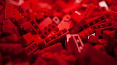 Red Toys Legos toys (children)