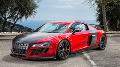 Red tuning audi r8