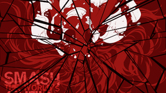 Red vectors Anime smash