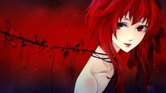 Red vocaloid redheads red
