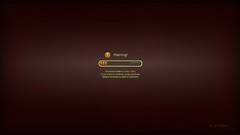 Red warning brain Battery artwork