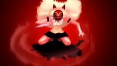 Red weapons Anime Princess masks fan art princess mononoke 