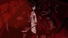 Red weapons blood murder dress Corpse Bags kimono schoolgirls 