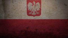 Red white Eagles Flags