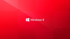 Red windows 8
