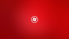 Red windows 8 Simple Background Microsoft Metro